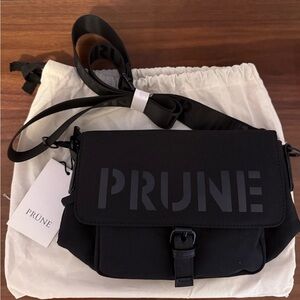 Prune Black Crossbody Bag